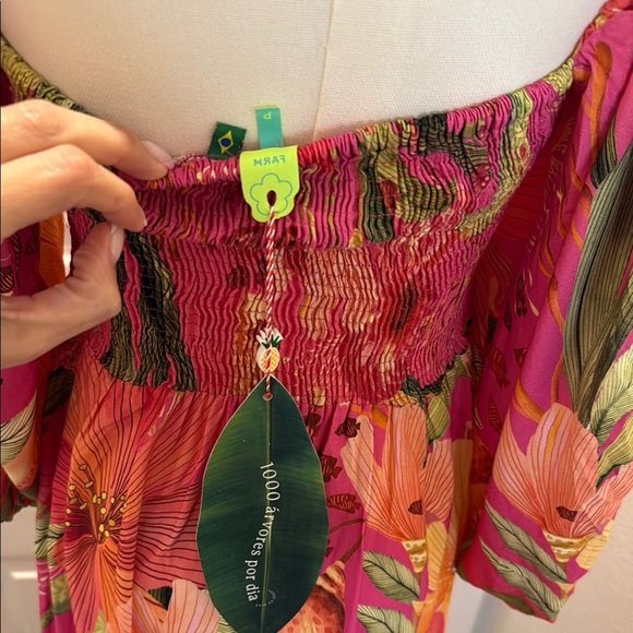 FARM Rio Maralina Long Dress Size S - Picture 7 of 8